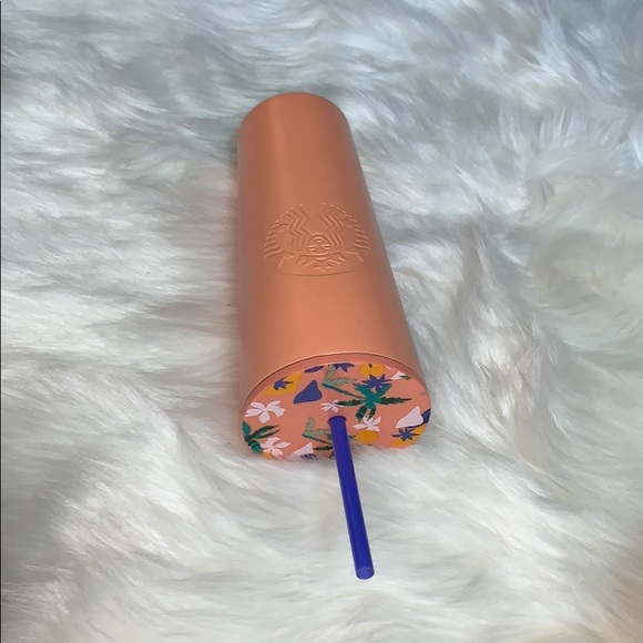 Starbucks Peach Summer Tumbler - Picture 5 of 7